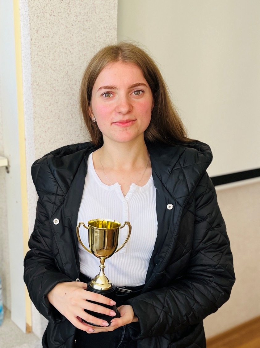 Переможниця конкурсу Кращий юний вчитель року Софію Кріль